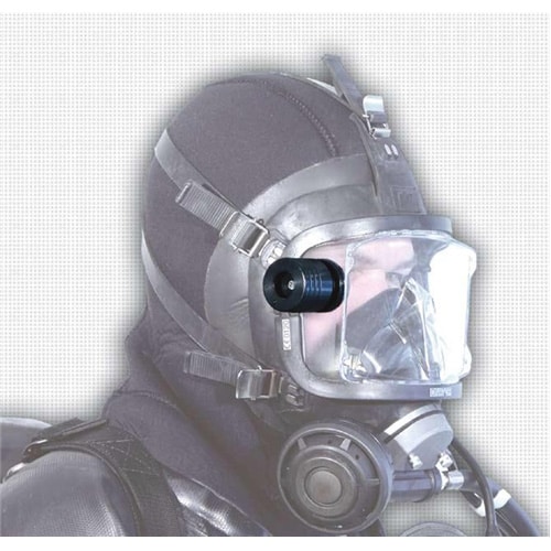 Interspiro Visor with Divator Hatch Interspiro Visor with Divator Hatch