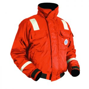 Mustang Classic Flotation Bomber Jacket Orange