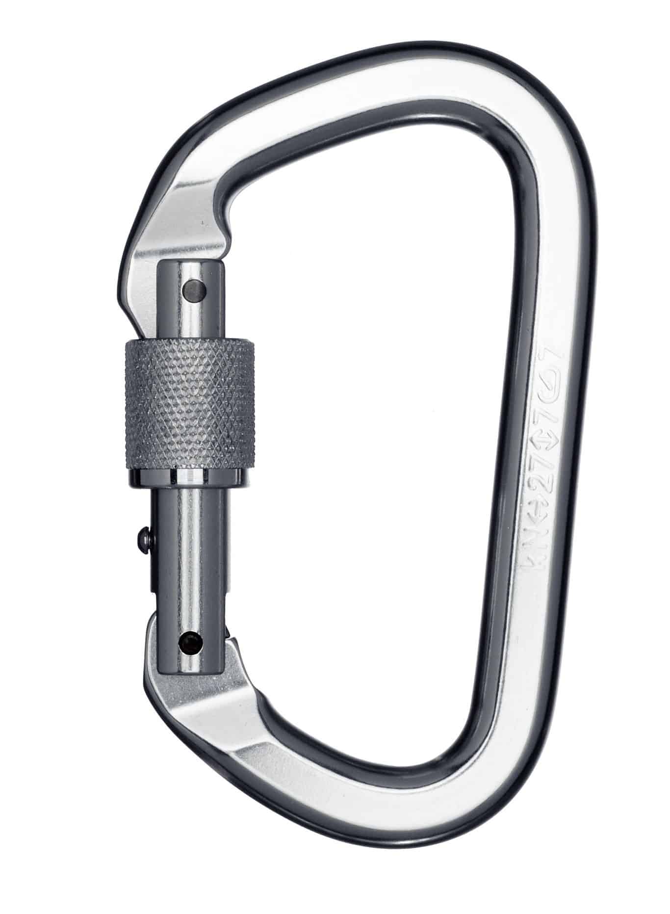 smc_Bright SMC Aluminum Locking D Carabiner - Image 1
