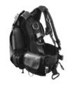 Aqua Lung BC-1 BCD side