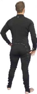 Aqua Lung MK1 Undergarment back