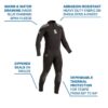 SCUBAPRO EVERFLEX YULEX DIVE STEAMER 5/4 MM, MENS - Image 4